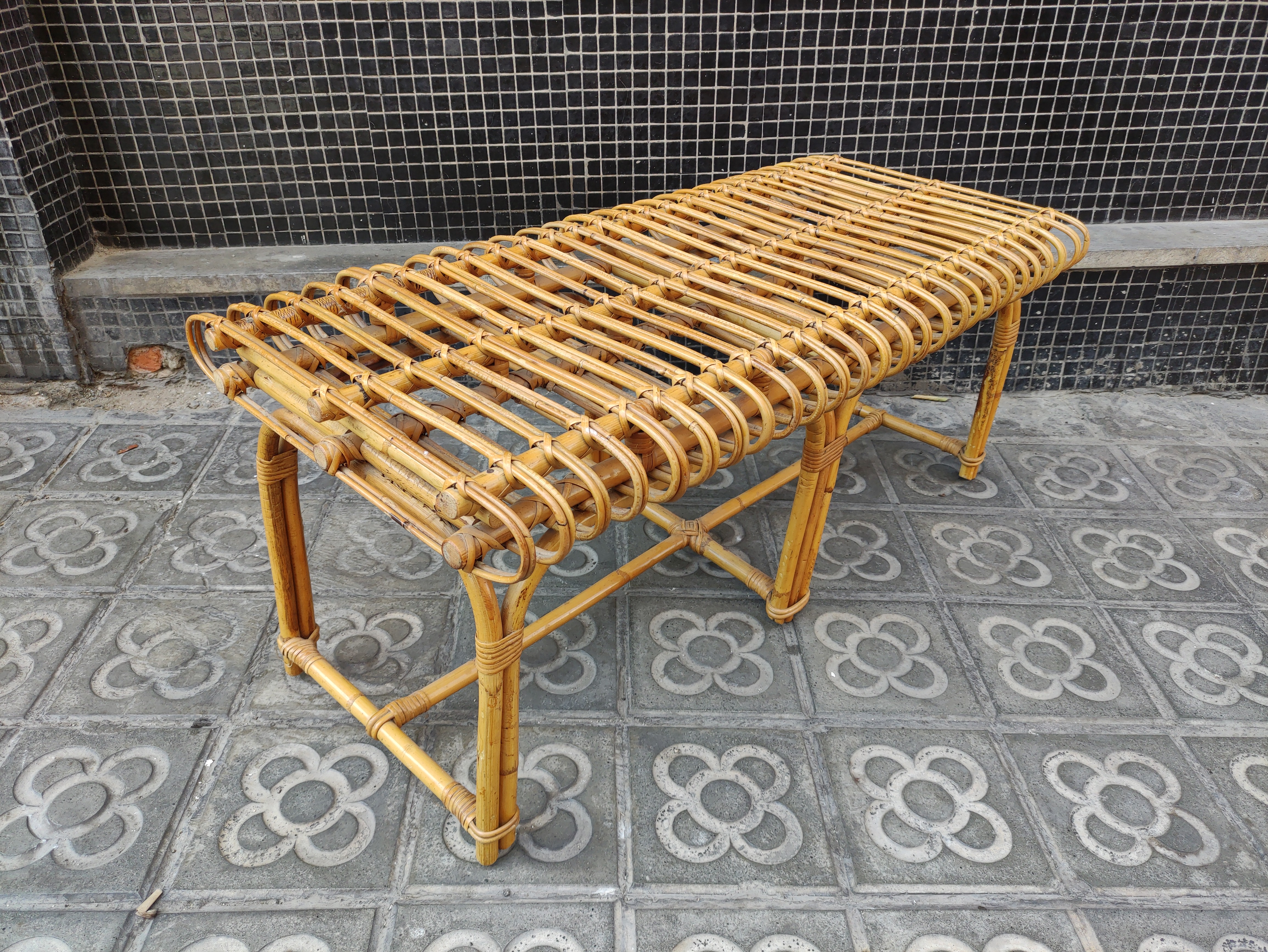 banco bambu 41.5x99.5x45.5 1u